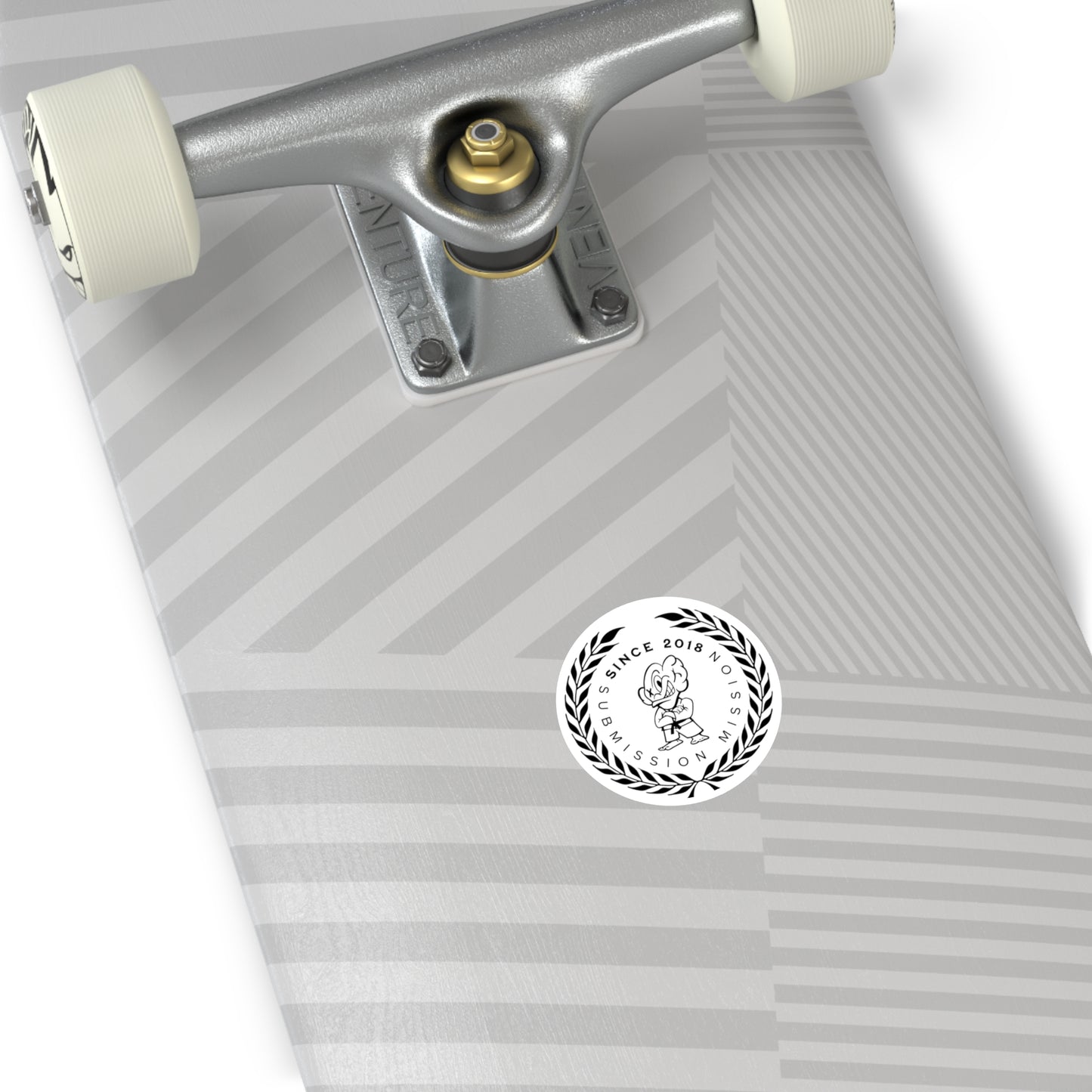 Submission Mission Round Stickers, Indoor\Outdoor