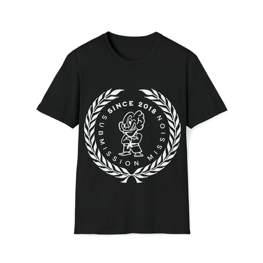 Submission Mission Jiu-Jitsu Fighter Cauliflower Ear Unisex Softstyle T-Shirt