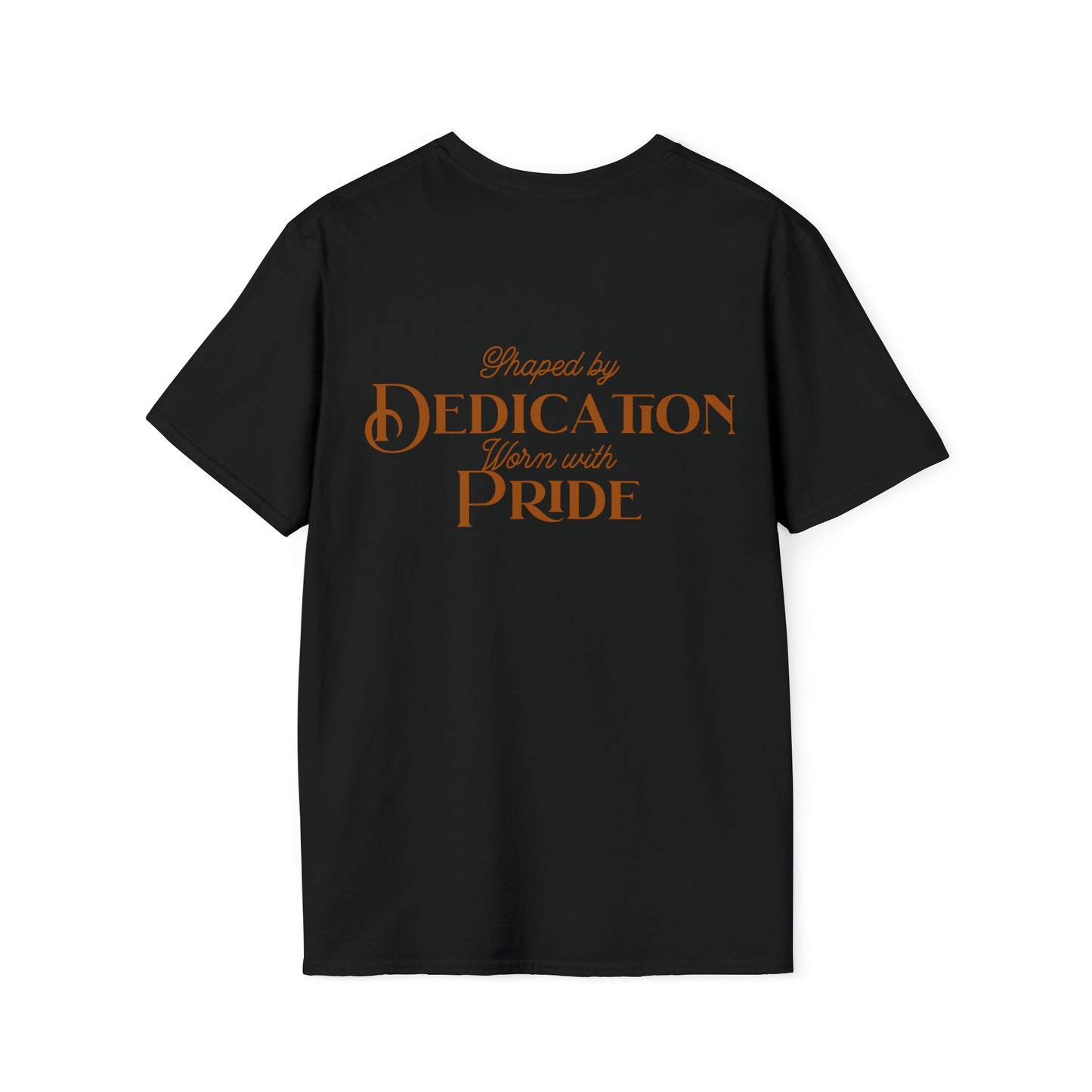 Submission Mission Brown Jiu-Jitsu Fighter Cauliflower Ear Unisex Softstyle T-Shirt