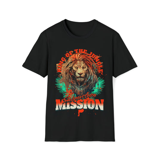 King of the Jungle Unisex Softstyle T-Shirt by Submission Mission