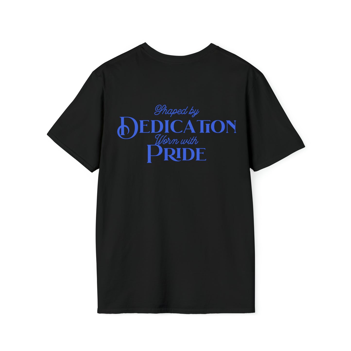 Submission Mission Blue Jiu-Jitsu Fighter Cauliflower Ear Unisex Softstyle T-Shirt