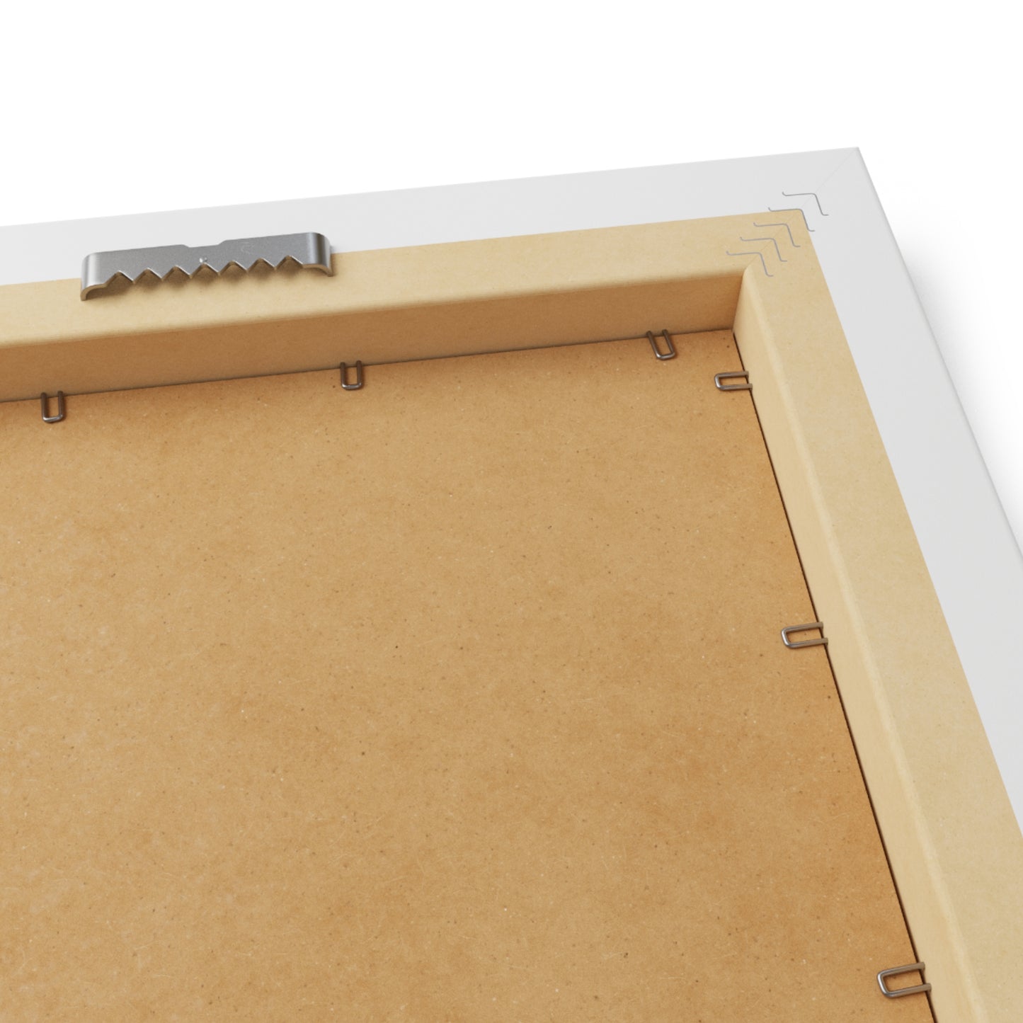 An Abstract Duel - Framed Horizontal Poster