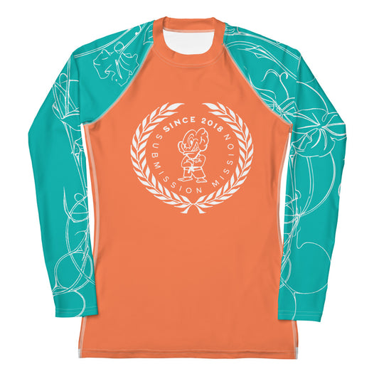 Shaped by dedication, worn with pride Women's Rash Guard